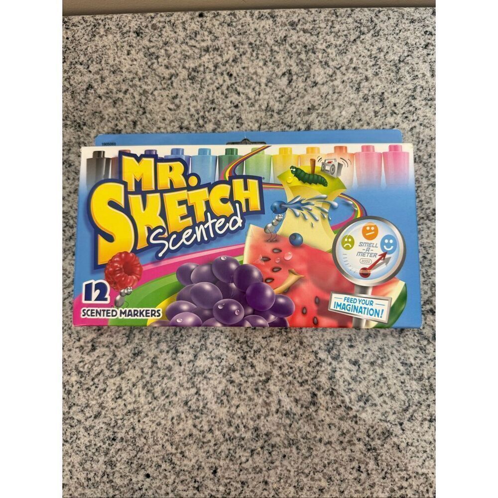 Mr. Sketch Scented Markers 12 Count Classic Pack Assorted Colors NEW